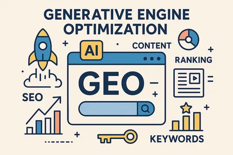 Generative Engine Optimization services helping businesses improve AI search visibility and online authority